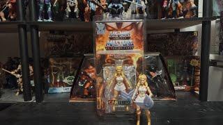 Unboxing and Review of The Masters of the Universe Origins Cartoon Collection figure of SHE-RA