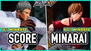 KOF XV ▰ Score (O.Yashiro/Chizuru/Heidern) vs Minarai (Chris/Billy/O.Chris)