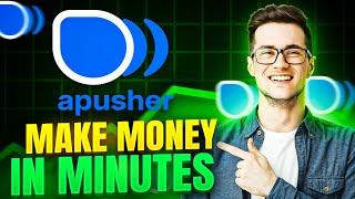 Telegram Bot Earn Money  Make Money in MINUTES with Apusher MiniApp Referrals!