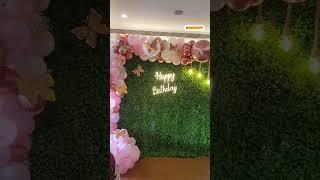 trending birthday decor at home  |   Indira decoration mayiladuthurai  #shortsfeed #shortvideo