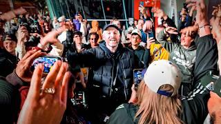 Harry Mack STUNS Crowd with Freestyle Outside Lakers vs. Knicks Game