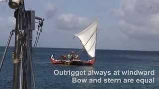 Big Sailing Canoes In Micronesia