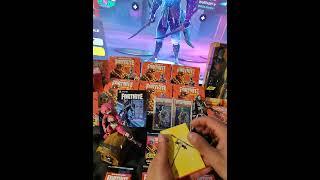 POV Pack Opening commentary! #fortnite #panini #giveaway #fortniteskins #itemshop Trading Cards Holo