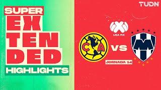 SUPER EXTENDED HIGHLIGHTS | América vs Monterrey | Liga Mx -Apertura 2024 - Jornada 14 | TUDN