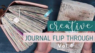 Traveler's Notebook Creative Journal Flip Through | Volume 4