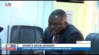 SPORTS DEVELOPMENT: FCTA/RSDF SIGN MoU ON SPORTING ACTIVITIES...!