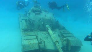 Tank Wreck Dive in Türkiye / Antalya / Kaş [4K UHD]