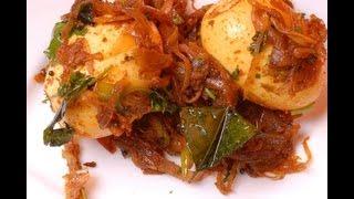 Egg Roast - Kerala Recipe - By Vahchef @ Vahrehvah.com