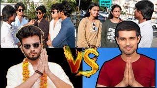 who is better Elvish yadav VS Dhruv Rathee | kiski fan following Strong hai? public Reaction