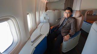 THE CHINESE First Class · AIR CHINA 747-400 FIRST CLASS · Beijing to Guangzhou