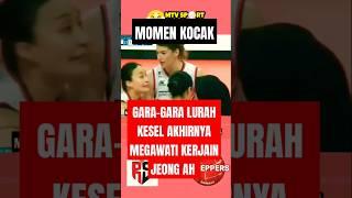 Momen kocak megawati kerjain jeong ah | red spark vs ai peppers | mtv sport komedi