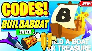 ️New️ ALL WORKING CODES For Build A Boat For Treasure 2024 - Roblox Build A Boat For Treasure Code