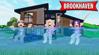 I time traveled to the future to save Brookhaven from a HUGE flood! | Roblox Roleplay