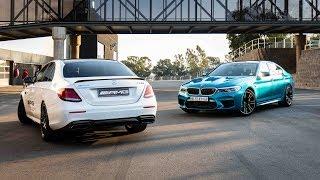 BMW M5 vs Mercedes E63 AMG. Who wins?