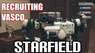 Starfield - Recruiting Vasco & Learning His Backstory