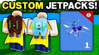 CUSTOM JETPACK ITEMS!! (How to get) | Build a boat for Treasure ROBLOX