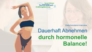 So nimmst du durch hormonelle Balance dauerhaft ab! | Zwischenbericht | Hormonanalyse | Sarah Kleber