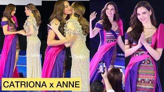 Catriona Gray & Anne Jakrajutatip finally meet during Miss U event in Thailand