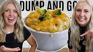FAST Instant Pot Cheesy Broccoli Chicken and Rice - Dump and Go Recipe