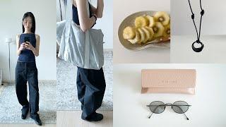 여름 아이템 쇼핑과 나의 평소 식단에 관하여 ..*