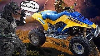 I Bought "QUADZILLA!" Suzuki Lt500r Quadracer Introduction.