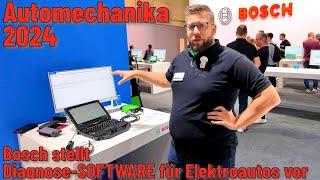 Automechanika Frankfurt: Bosch stellt Diagnose-Software für Elektroautos vor!