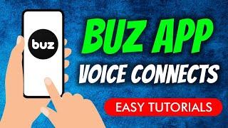 How To Change Phone Number On Buz - Voice Connects App