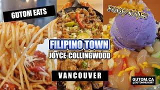 FOOD TOUR! DISCOVER VANCOUVER FILIPINO TOWN JOYCE-COLLINGWOOD | #FOOD #FILIPINOFOOD #FILIPINO