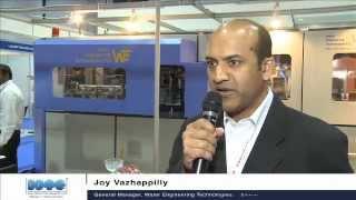 Joy Vazhappilly interview at Dubai Drink Technology Expo 2014