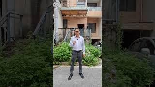 中山东区联排别墅，共4层，有地下室，建筑面积366方。