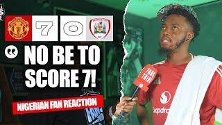 MANCHESTER UNITED 7-O BARNSLEY ( Kurotams -NIGERIAN FAN REACTION) EFL CUP - 24-25 HIGHLIGHTS