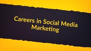 Careers in Social Media Marketing