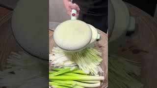 How to cut White Leek And Green Cabbage  Vegetables Creative Activity For Make Cake At home #food