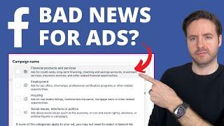 NEW Facebook Ad Rules For Financial Services Industry