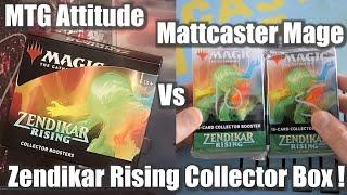 Zendikar Rising Collector Booster Box Opening! MTG Attitude vs Mattcaster Mage! So Many Expeditions!