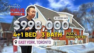 Why this MILLION dollar Toronto home is an absolute bargain! | 58 Amsterdam Ave, East York