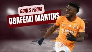 A few career goals from Obafemi Martins