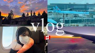 07년생 캐나다유학생 Vlog 출국 브이로그 토론토행 대한항공 