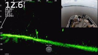 Crappie Fishing With LiveScope on Lake Darbonne!   Full-Screen LiveScope Footage!!!  Trip #19