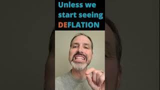 If inflation is DOWN why aren't price going down?