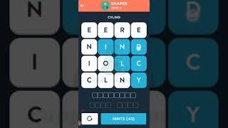 Wordbrain 2 Word Chief Shapes Level 4 Walkthrough