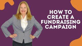 How to create a fundraising campaign