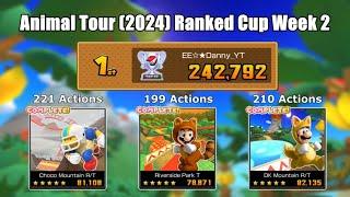 Mario Kart Tour - Animal Tour (2024) Ranked Cup Week 2 242,792pts