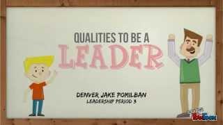 Qualities To Be A Leader