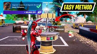 How to EASILY Upgrade weapons at Upgrade Benches Fortnite