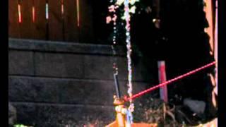 High Speed Video of a Water Rocket Launch (5000fps)