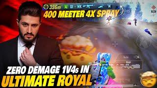 1v4 Clutches On Aggressive Squads  Ultimate Royal | Best 4x Brust  400 Meeter Aways | MK Gaming