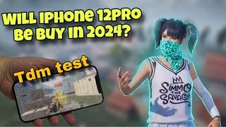 İPHONE 12PRO TEST  | PUBG MOBİLE TDM GAMEPLAY️ | İPHONE 12PRO 2024!