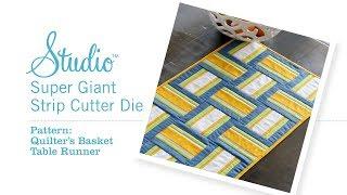 Pam shows how to make the Studio Quilter's Basket Table Runner