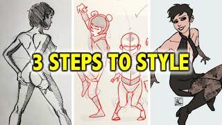 How to find your ART STYLE (3 SIMPLE STEPS!)